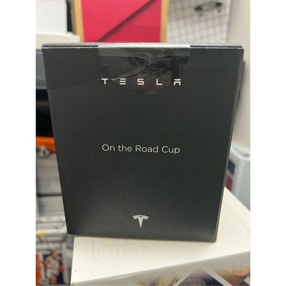 Brand new Tesla On the Road Cup 10oz Matte White - Picture 1 of 6